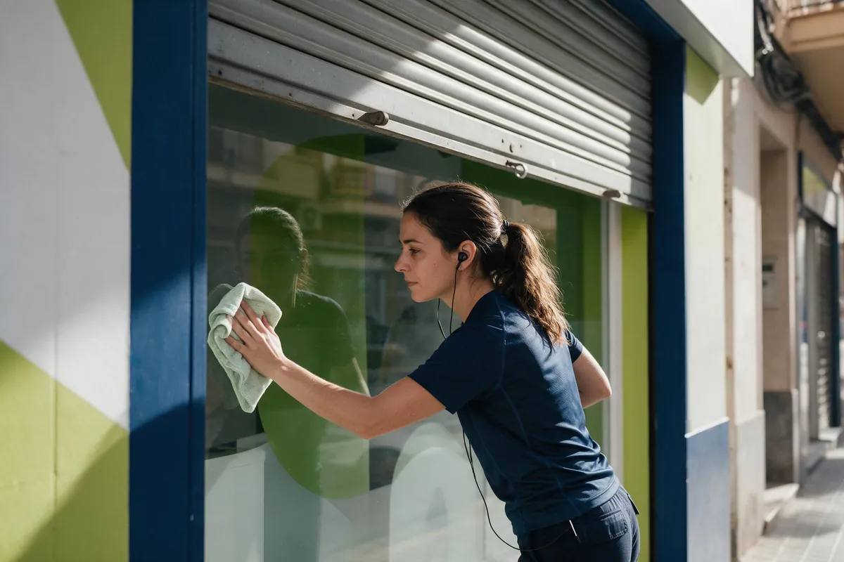 Limpieza de locales comerciales en Alzira